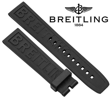 breitling rubber band with screws|20mm Breitling rubber strap.